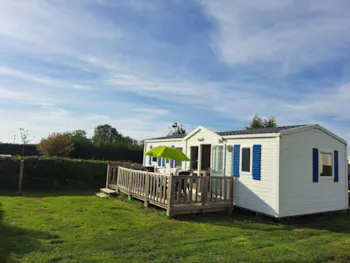 Mietunterkunft - Mobilheim Komfort - Camping Les Pommiers
