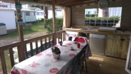 Accommodation - Mobil Home 4 Personnes Elite - Camping Océan Vacances