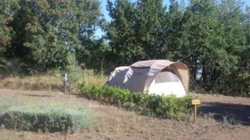 Kampeerplaats(en) - Standplaats Kleine Tent + Voertuig - Mons Gibel Camping Park