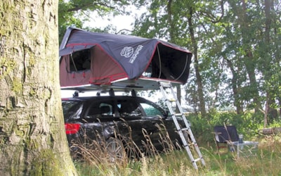 Rooftop tent + Car