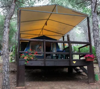 Mietunterkunft - Lodgezelte Mit Volpension - Amfibie Treks