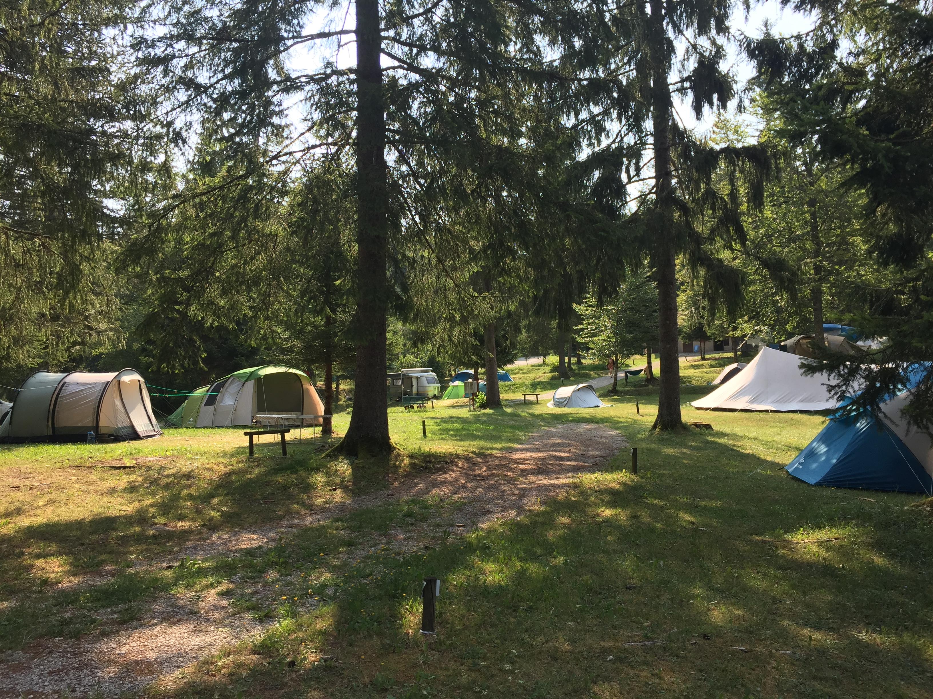 Plads - Standplads Telt, Campingvogn, Autocamper - Domaine du Bugnon