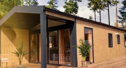 Huuraccommodatie(s) - Prestige Collectie - Hedendaagse Architectuur En Comfort Voor 4 Personen - Camping Domaine du Mès
