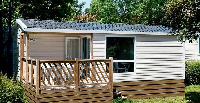 DETENTE-Kollektion – Mobilheime mit 2 Schlafzimmern und integrierter Terrasse