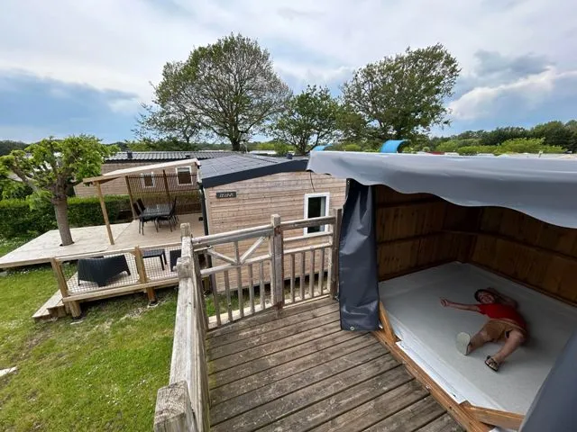 Collection Nature - Mobil Home 2 Chambres Avec Terrasse Couverte Et Cabane Pour Les Enfants