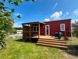 Accommodation - Plaisir Collection - 2 Bedroom Mobile Home With Covered Terrace, Tv And Dishwasher. - Camping Domaine du Mès