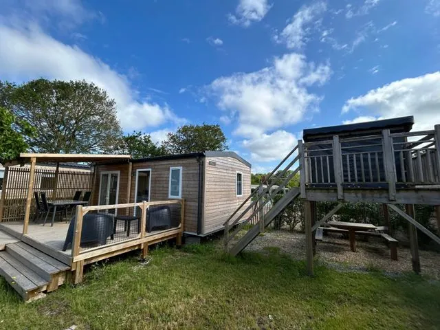 Collection Nature - Mobil Home 2 Chambres Avec Terrasse Couverte Et Cabane Pour Les Enfants