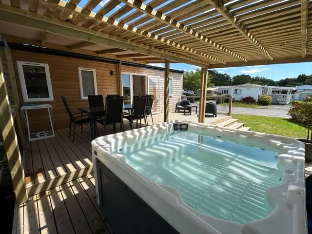 Collection Harmonie - Mobile Home 3 Chambres Avec Terrasse Couverte Et Spa Privatif