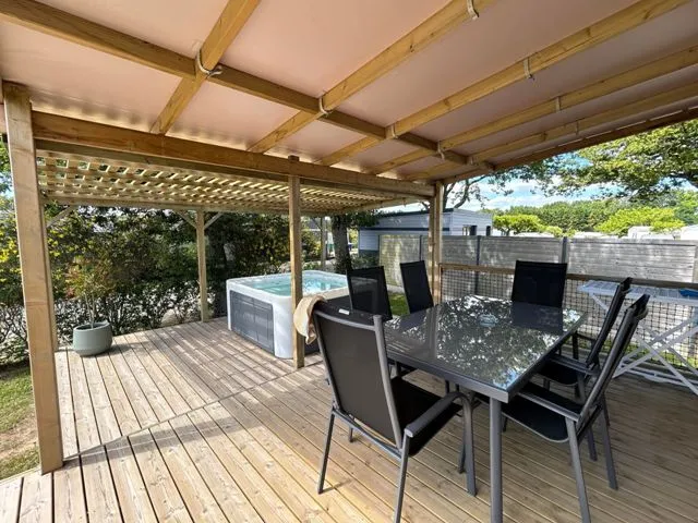 Collection Harmonie - Mobile Home 3 Chambres Avec Terrasse Couverte Et Spa Privatif