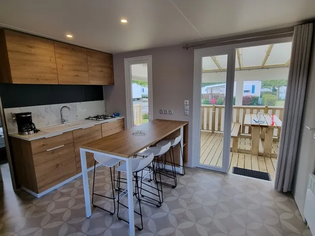 Collection Escapade - Mobil-Home 3 Chambres Avec Terrasse Couverte.