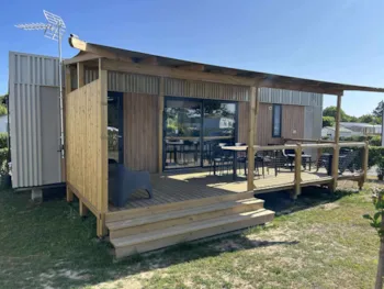Mietunterkunft - Kollektion Elegance - 3 Schlafzimmer Und 2 Badezimmer - Camping Domaine du Mès
