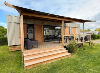 Mietunterkunft - Kollektion Elegance – Modernes Mobilheim Mit 3 Schlafzimmern Und 2 Badezimmern - Camping Domaine du Mès