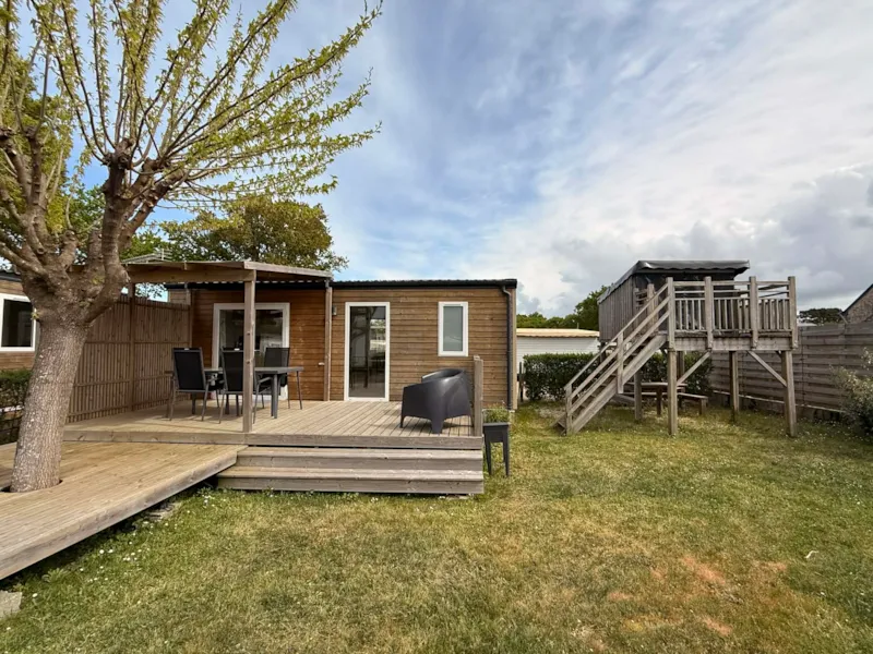 Collection Nature - Mobil Home 2 Chambres Avec Cabane Pour Les Enfants