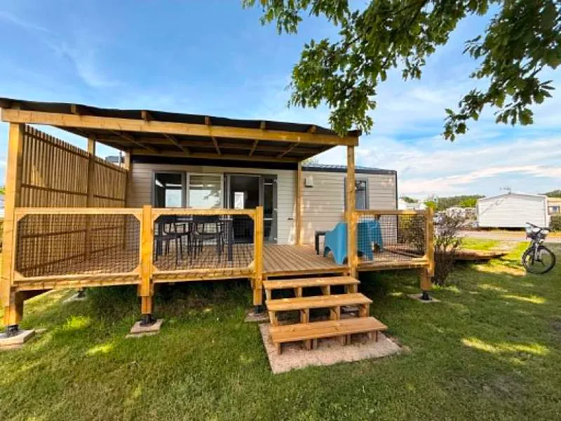 Location - Collection Liberte - Mobil-Home Pmr  - 35M² - 2 Chambres - Camping Domaine du Mès