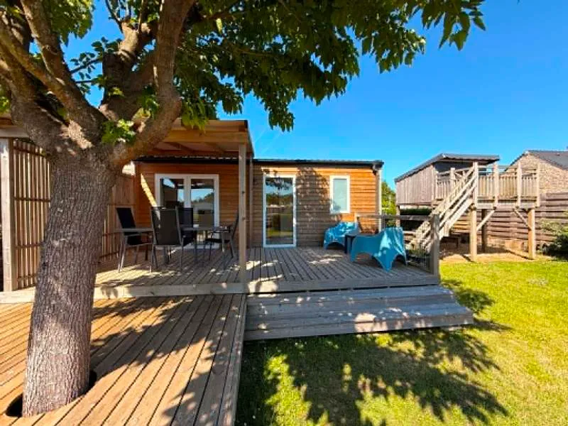 Collection Nature - Mobil Home 2 Chambres Avec Cabane Pour Les Enfants