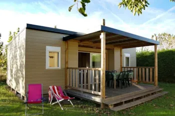 Mietunterkunft - Hütte 3 Zimmer - Überdachte Terrasse - Camping Le Clos Du Bourg