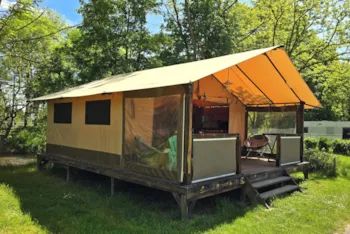 Mietunterkunft - Lodges - Camping de l'Aix