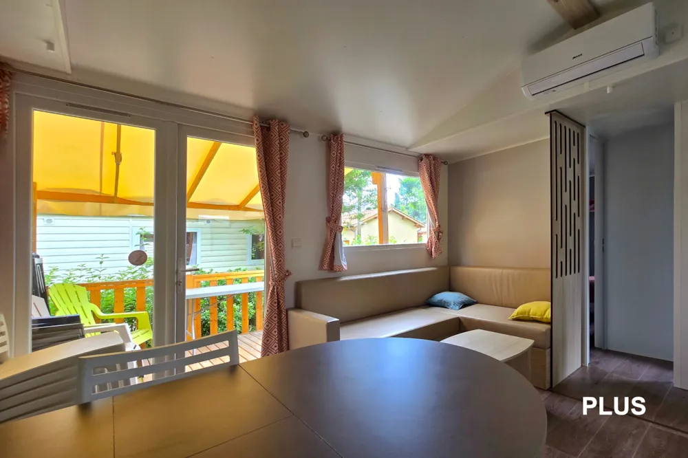 Location - Mobil Home 3 Chambres Evolution - Camping de l'Aix