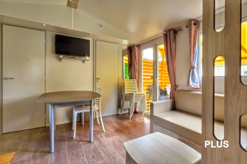 Mietunterkunft - Premium-Mobilheim - image n°3 - Camping de l'Aix