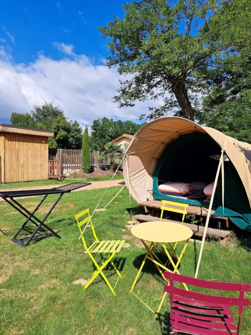 Mietunterkunft - Westernzelt Für - image n°3 - Camping de l'Aix