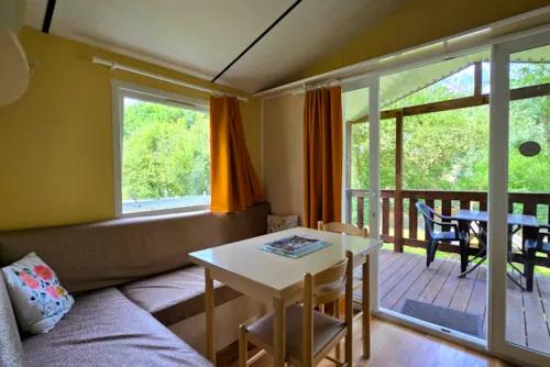 Mietunterkunft - Mobilheim - image n°2 - Camping de l'Aix