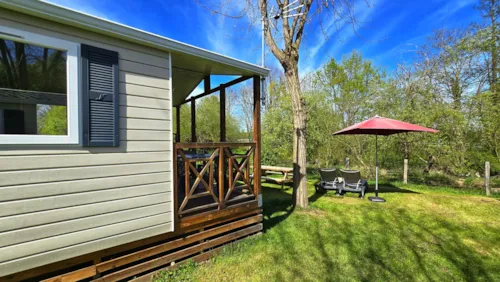Mietunterkunft - Komfort-Mobilheim - image n°5 - Camping de l'Aix