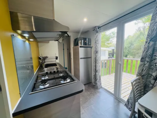 Mietunterkunft - Premium-Mobilheim - image n°4 - Camping de l'Aix