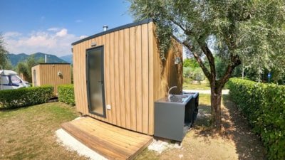 Camping Pitch Comfort with private sanitary — 2