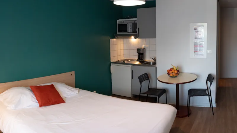 Studio Lit Double Avec Balcon