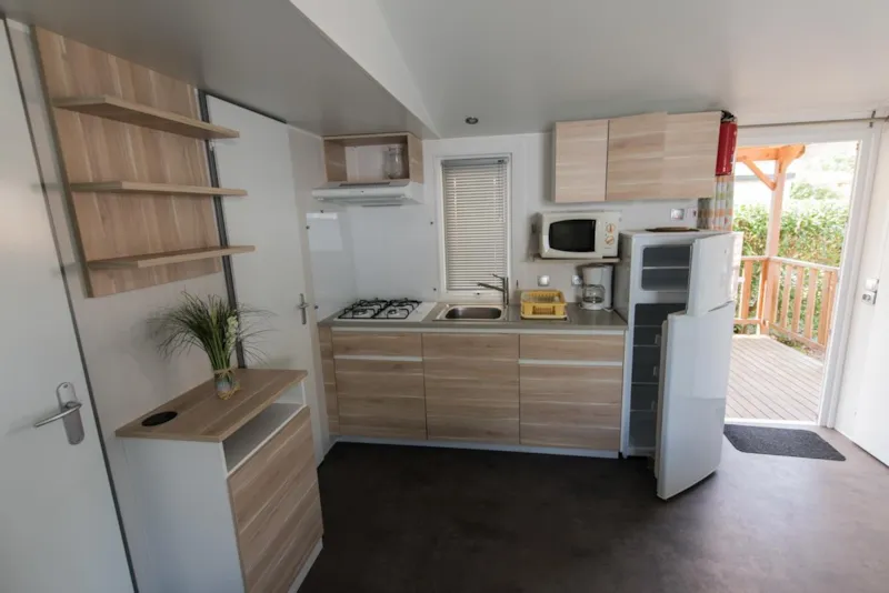 Mobil Home Confort 29M² (3 Chambres) + Clim + Terrasse Couverte + Tv