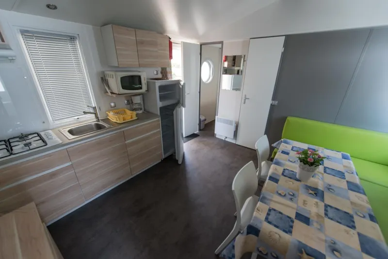 Mobil Home Confort 29M² (3 Chambres) + Clim + Terrasse Couverte + Tv
