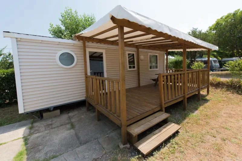 Mobil Home Confort 29M² (3 Chambres) + Clim + Terrasse Couverte + Tv