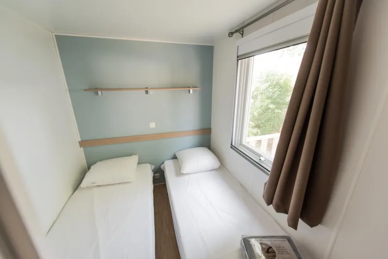 Mobil Home Confort 33M² (3 Chambres) + Clim + Terrasse Couverte + Tv