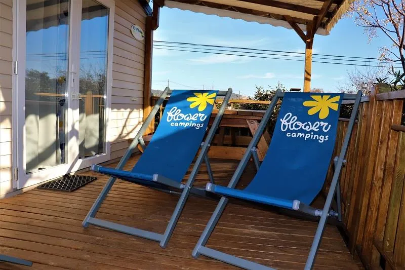 Mobil Home Confort 24-27M² (2 Chambres) + Clim + Terrasse Couverte + Tv