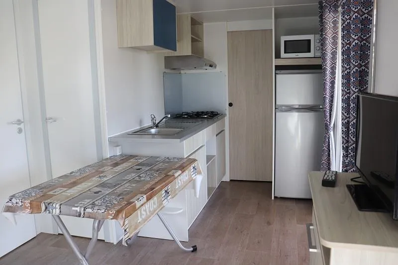 Mobile Home Confort 29 M2 (2 Chambres) + Clim + Terrasse Couverte + Tv