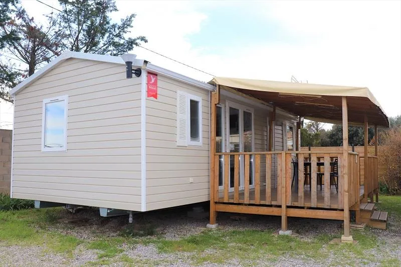 Mobil Home Confort 33M² (3 Chambres) + Clim + Terrasse Couverte + Tv