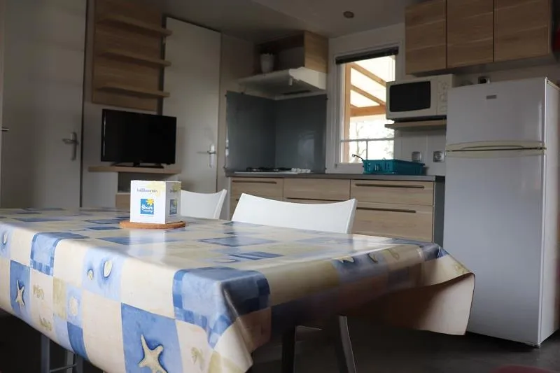 Mobil Home Confort 29M² (3 Chambres) + Clim + Terrasse Couverte + Tv