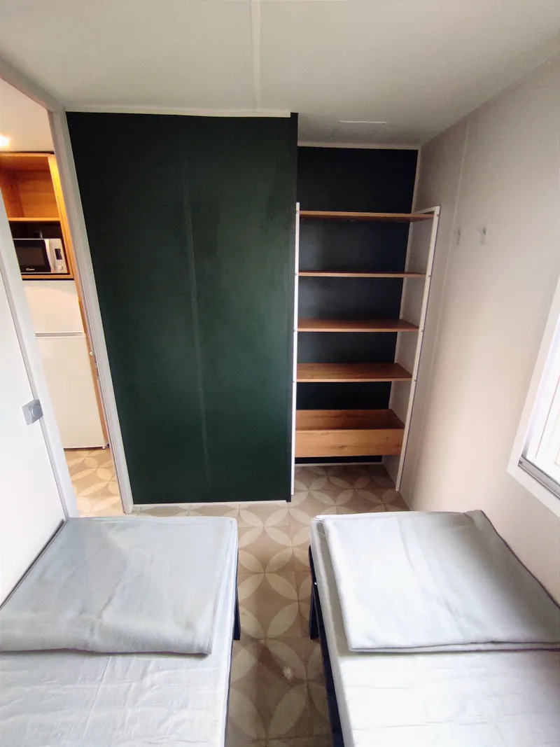 Mobil-Home Premium 30M² (2Ch) + Terrasse Couverte + Clim + Tv + Lv + Linge De Maison