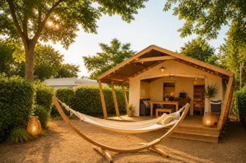 Location - Tente Lodge - Camping le Mas des Roses