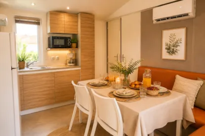 Mobilhome Loggia Confort 2 Habitaciones Terraza Con Aire Acondicionado + Tv