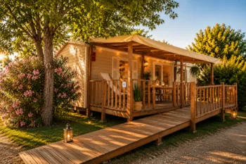 Location - Mobil Home Pmr - Camping le Mas des Roses