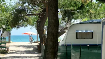 Stellplatz - Stellplatz Zelt Oder Wohnwage Lodge Hill - Pineto Beach Village e Camping