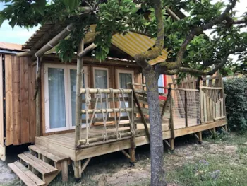 Mietunterkunft - Mobilheim Sun Top Presta 27M² - Capfun - Camping Mille Pépites