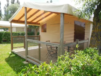 Mietunterkunft - Lodge 2 Zimmer - Camping Du Lac Terre d'Auge, Pont-L'Evêque