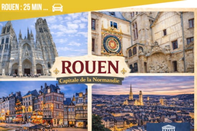 Normandy apartment 55 m² - 6 pers - Fleur de Lys, quiet & cosy — 9