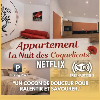 Location - La Nuit Des Coquelicots • Appartement Cosy & Calme - Camping de la Seine  ****
