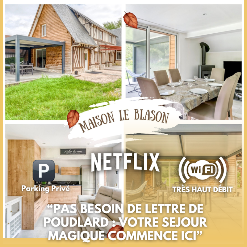 Le Blason • Maison avec terrasse • Calme & nature