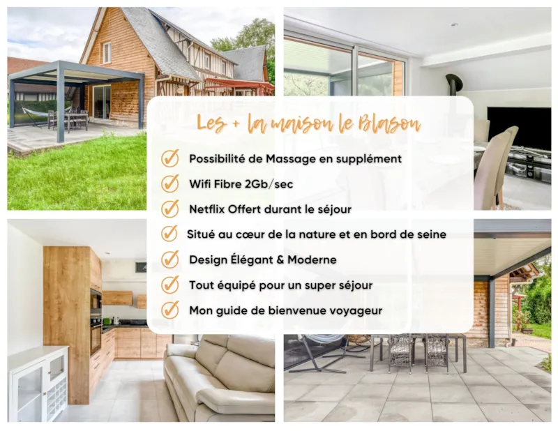 Le Blason • Maison Avec Terrasse • Calme & Nature