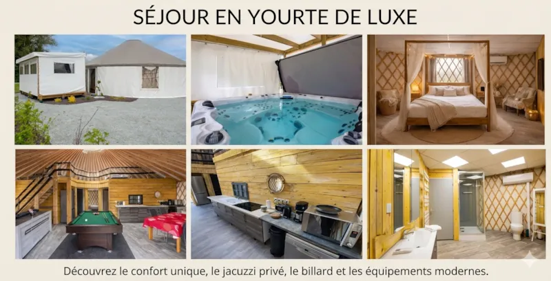 Séjour Insolite : Yourte Confortable