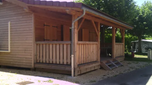 Location - Chalet 2 Chambres + Canapé-Lit - image n°1 - Camping du Lac de La Terrasse